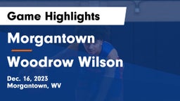 Morgantown  vs Woodrow Wilson  Game Highlights - Dec. 16, 2023