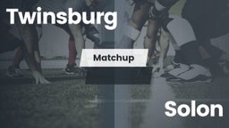 Matchup: Twinsburg High vs. Solon  - Solon Football 2016