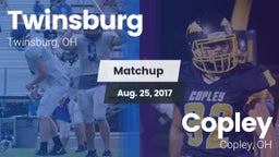 Matchup: Twinsburg High vs. Copley  2017