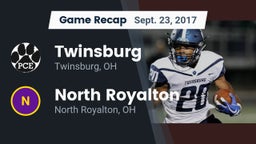 Recap: Twinsburg  vs. North Royalton  2017