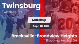 Matchup: Twinsburg High vs. Brecksville-Broadview Heights  2017