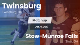 Matchup: Twinsburg High vs. Stow-Munroe Falls  2017