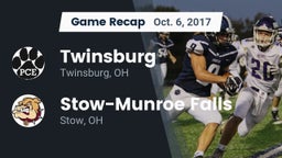 Recap: Twinsburg  vs. Stow-Munroe Falls  2017