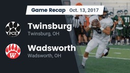 Recap: Twinsburg  vs. Wadsworth  2017