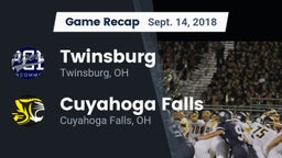 Recap: Twinsburg  vs. Cuyahoga Falls  2018