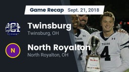 Recap: Twinsburg  vs. North Royalton  2018