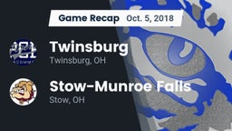 Recap: Twinsburg  vs. Stow-Munroe Falls  2018