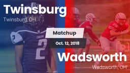 Matchup: Twinsburg High vs. Wadsworth  2018