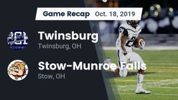 Recap: Twinsburg  vs. Stow-Munroe Falls  2019