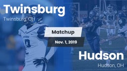 Matchup: Twinsburg High vs. Hudson  2019