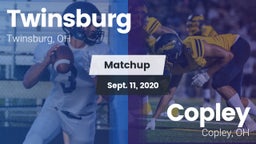 Matchup: Twinsburg High vs. Copley  2020