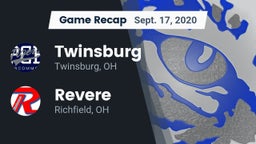 Recap: Twinsburg  vs. Revere  2020