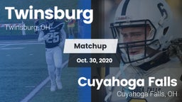 Matchup: Twinsburg High vs. Cuyahoga Falls  2020