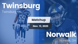 Matchup: Twinsburg High vs. Norwalk  2020