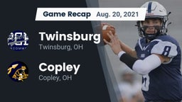 Recap: Twinsburg  vs. Copley  2021