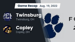 Recap: Twinsburg  vs. Copley  2022