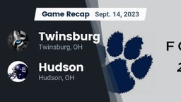 Recap: Twinsburg  vs. Hudson  2023