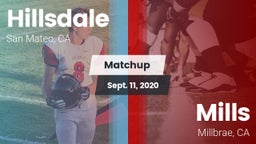 Matchup: Hillsdale vs. Mills  2020