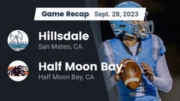 Recap: Hillsdale  vs. Half Moon Bay  2023