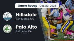 Recap: Hillsdale  vs. Palo Alto  2023