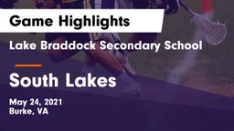 Lake Braddock Secondary School vs South Lakes  Game Highlights - May 24, 2021