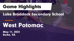 Lake Braddock Secondary School vs West Potomac  Game Highlights - May 11, 2022