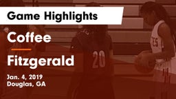 Coffee  vs Fitzgerald  Game Highlights - Jan. 4, 2019