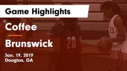 Coffee  vs Brunswick  Game Highlights - Jan. 19, 2019