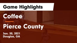 Coffee  vs Pierce County  Game Highlights - Jan. 30, 2021