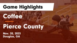 Coffee  vs Pierce County  Game Highlights - Nov. 20, 2023