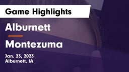 Alburnett  vs Montezuma  Game Highlights - Jan. 23, 2023