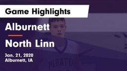 Alburnett  vs North Linn  Game Highlights - Jan. 21, 2020
