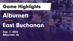 Alburnett  vs East Buchanan  Game Highlights - Feb. 7, 2023