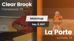 Matchup: Clear Brook High vs. La Porte  2017