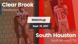 Matchup: Clear Brook High vs. South Houston  2017