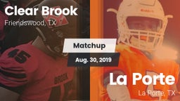 Matchup: Clear Brook High vs. La Porte  2019
