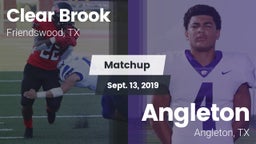 Matchup: Clear Brook High vs. Angleton  2019