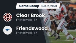 Recap: Clear Brook  vs. Friendswood  2020
