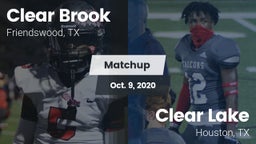 Matchup: Clear Brook High vs. Clear Lake  2020