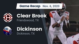 Recap: Clear Brook  vs. Dickinson  2020