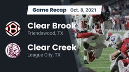 Recap: Clear Brook  vs. Clear Creek  2021
