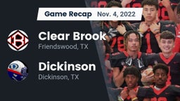 Recap: Clear Brook  vs. Dickinson  2022