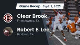 Recap: Clear Brook  vs. Robert E. Lee  2023
