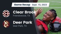 Recap: Clear Brook  vs. Deer Park  2023