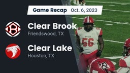 Recap: Clear Brook  vs. Clear Lake  2023