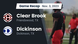 Recap: Clear Brook  vs. Dickinson  2023