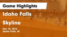 Idaho Falls  vs Skyline  Game Highlights - Dec 15, 2016
