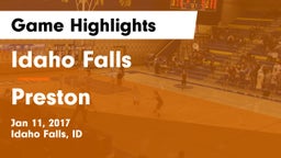 Idaho Falls  vs Preston  Game Highlights - Jan 11, 2017