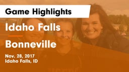 Idaho Falls  vs Bonneville  Game Highlights - Nov. 28, 2017
