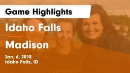 Idaho Falls  vs Madison  Game Highlights - Jan. 6, 2018